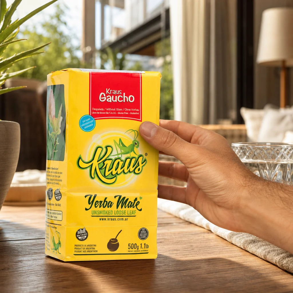 Kraus yerba mate-thee • Silvestre, MUNT • 500 g