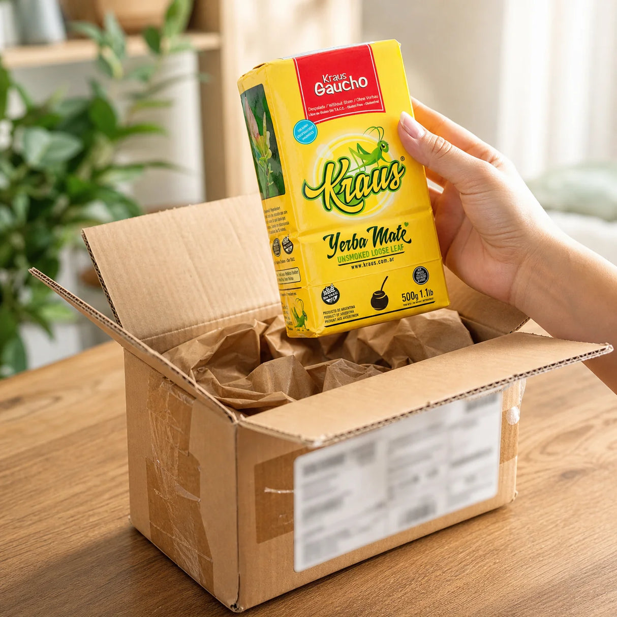 Kraus yerba mate-thee • Silvestre, MUNT • 500 g