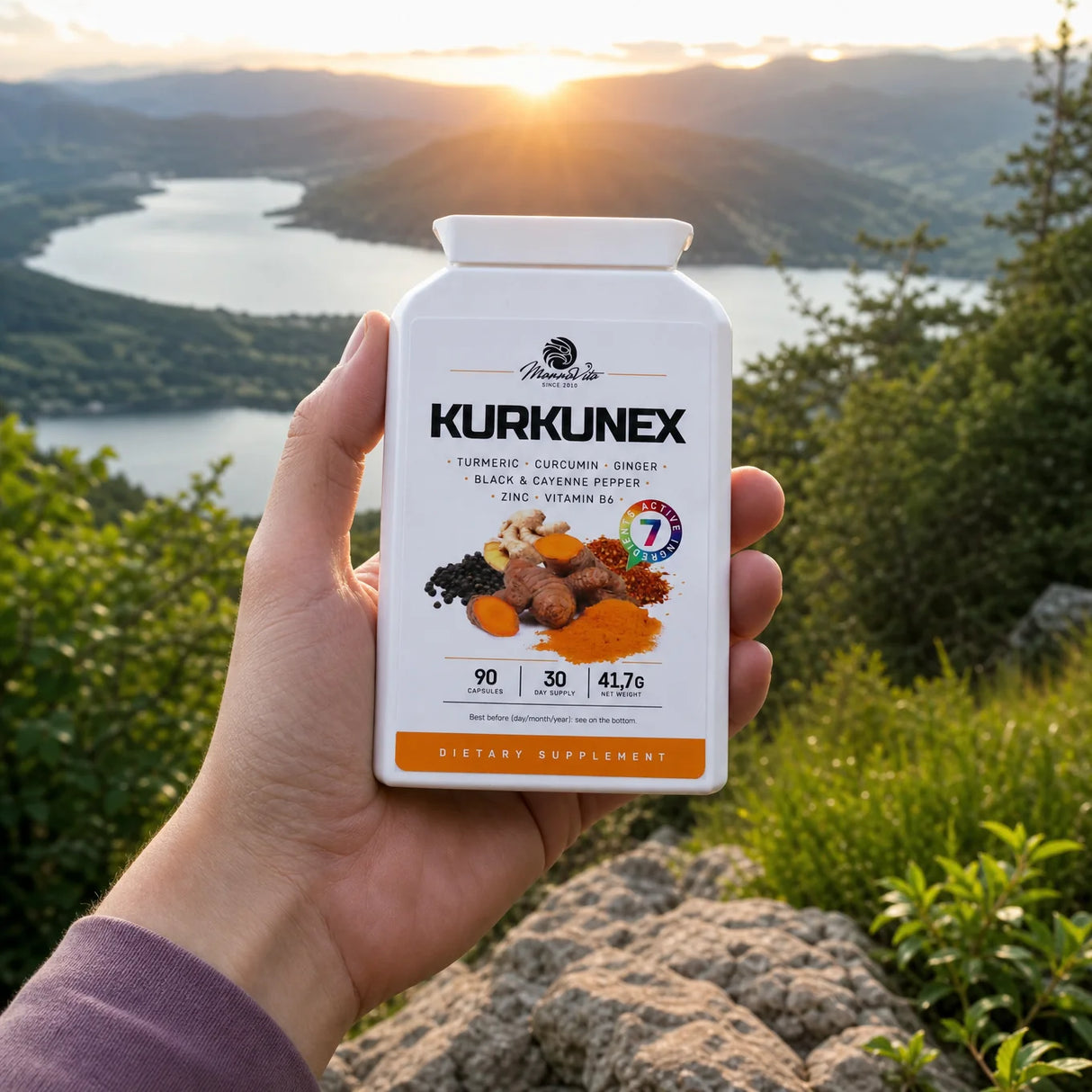KURKUNEX kurkuma-extractcomplex • 90 capsules