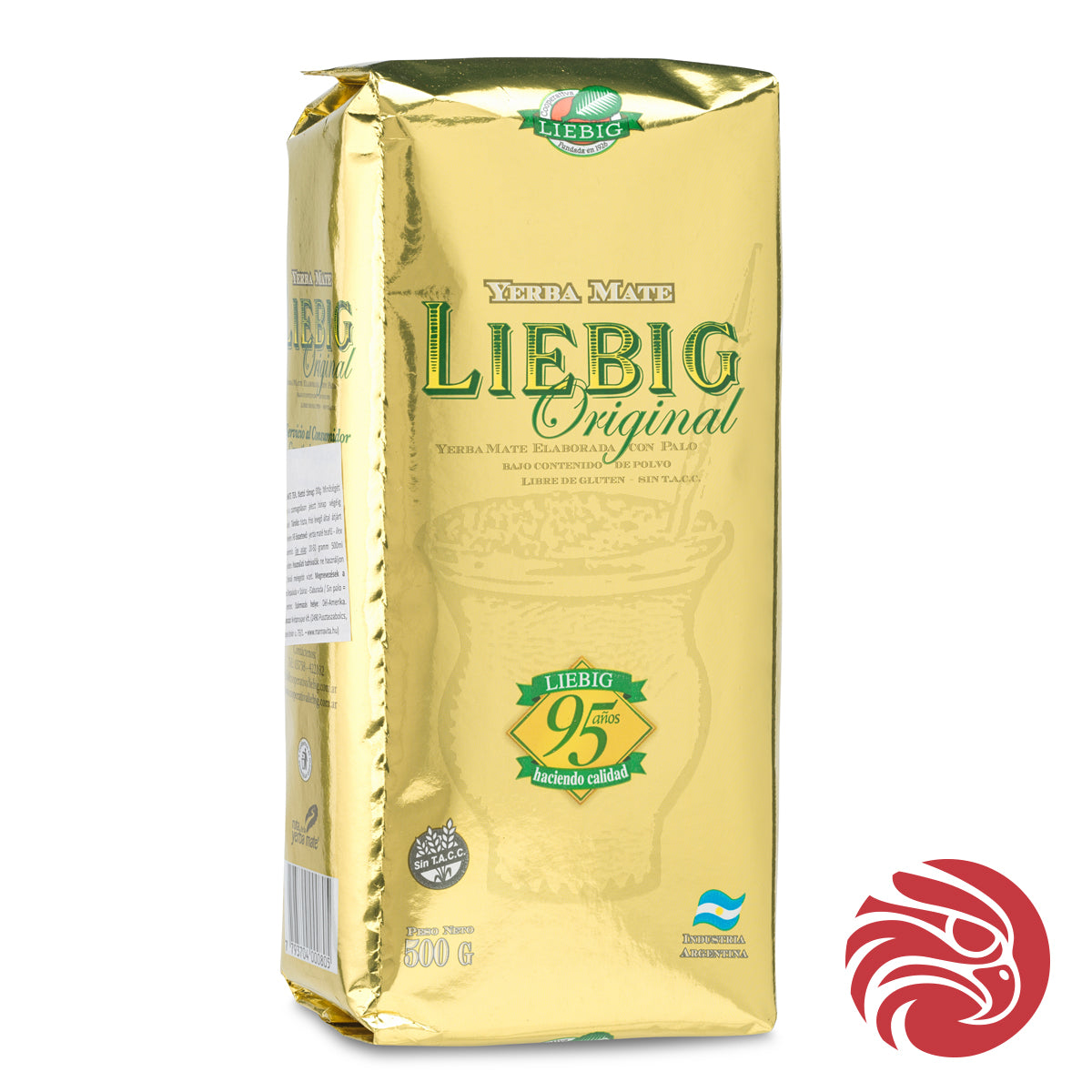 Liebig Original yerba mate-thee • Met stelen bereid • 500 g