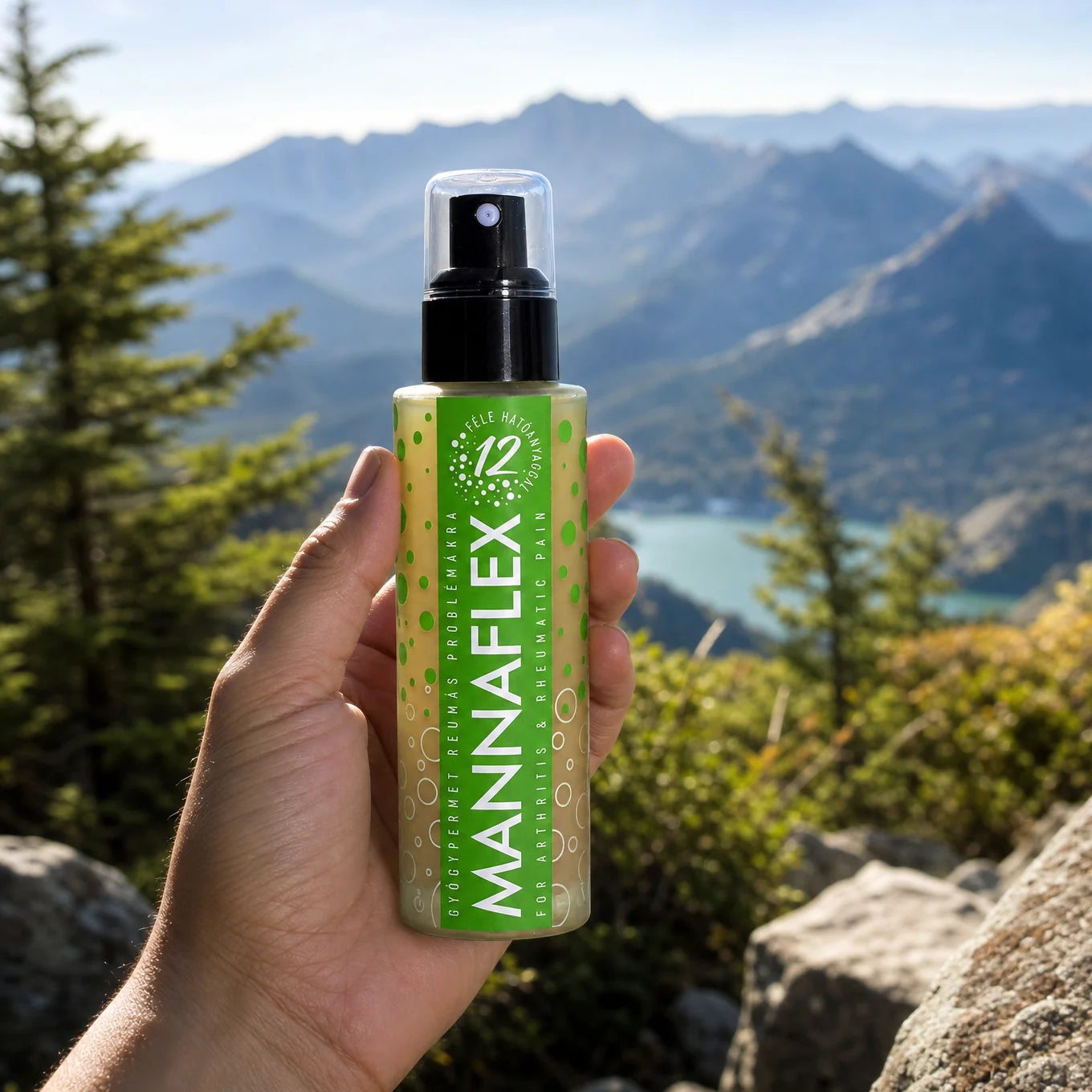 MANNAFLEX Gewrichts- & Spierpijnverlichtende Herstellende spray • 100ml