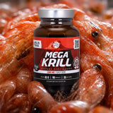 MegaKRILL 1500 mg Krillolie + Visolie • 90 capsules