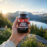 MegaKRILL 1500 mg Krillolie + Visolie • 90 capsules