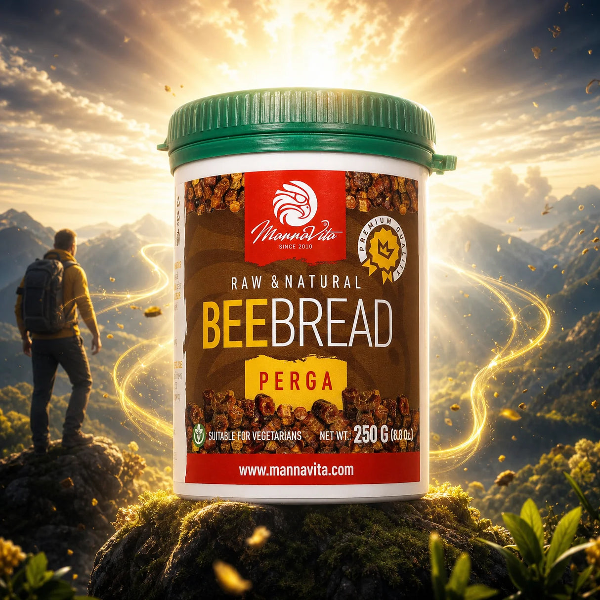 Mannavita 100% Bijenbrood • 250 g