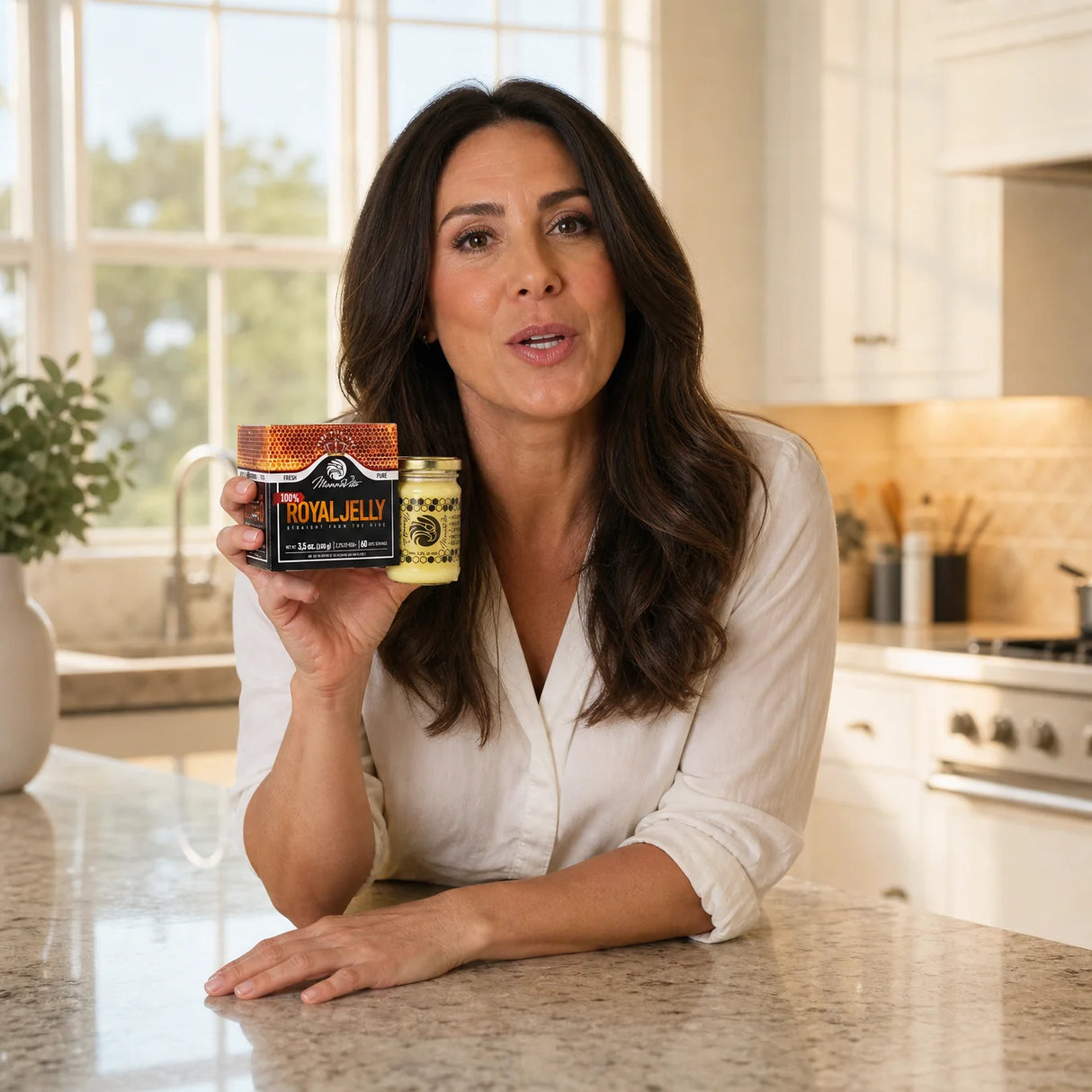 Mannavita Premium Royal Jelly, Koninginnengelei • 2,5% 10-HDA • 100g