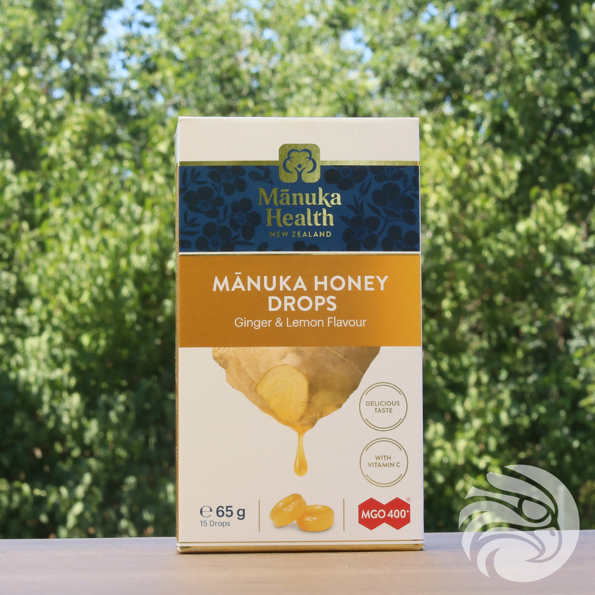 Manuka honing zuigtabletten met natuurlijke gember & citroen • 15 stuks.