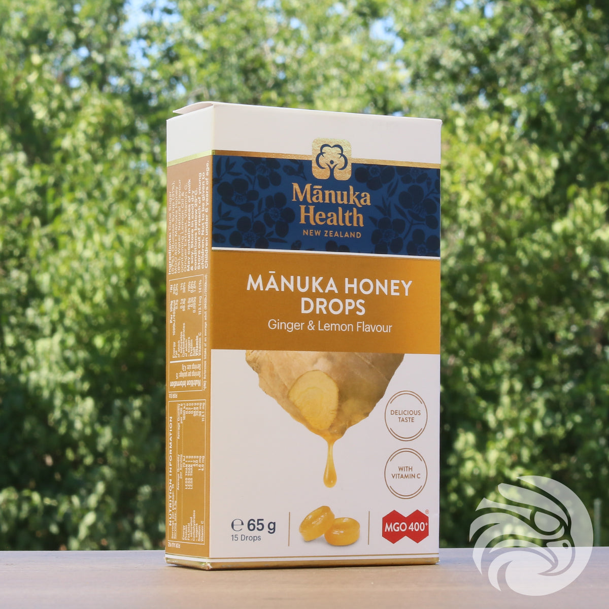 Manuka honing zuigtabletten met natuurlijke gember & citroen • 15 stuks.