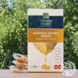 Manuka honing zuigtabletten met natuurlijke gember & citroen • 15 stuks.