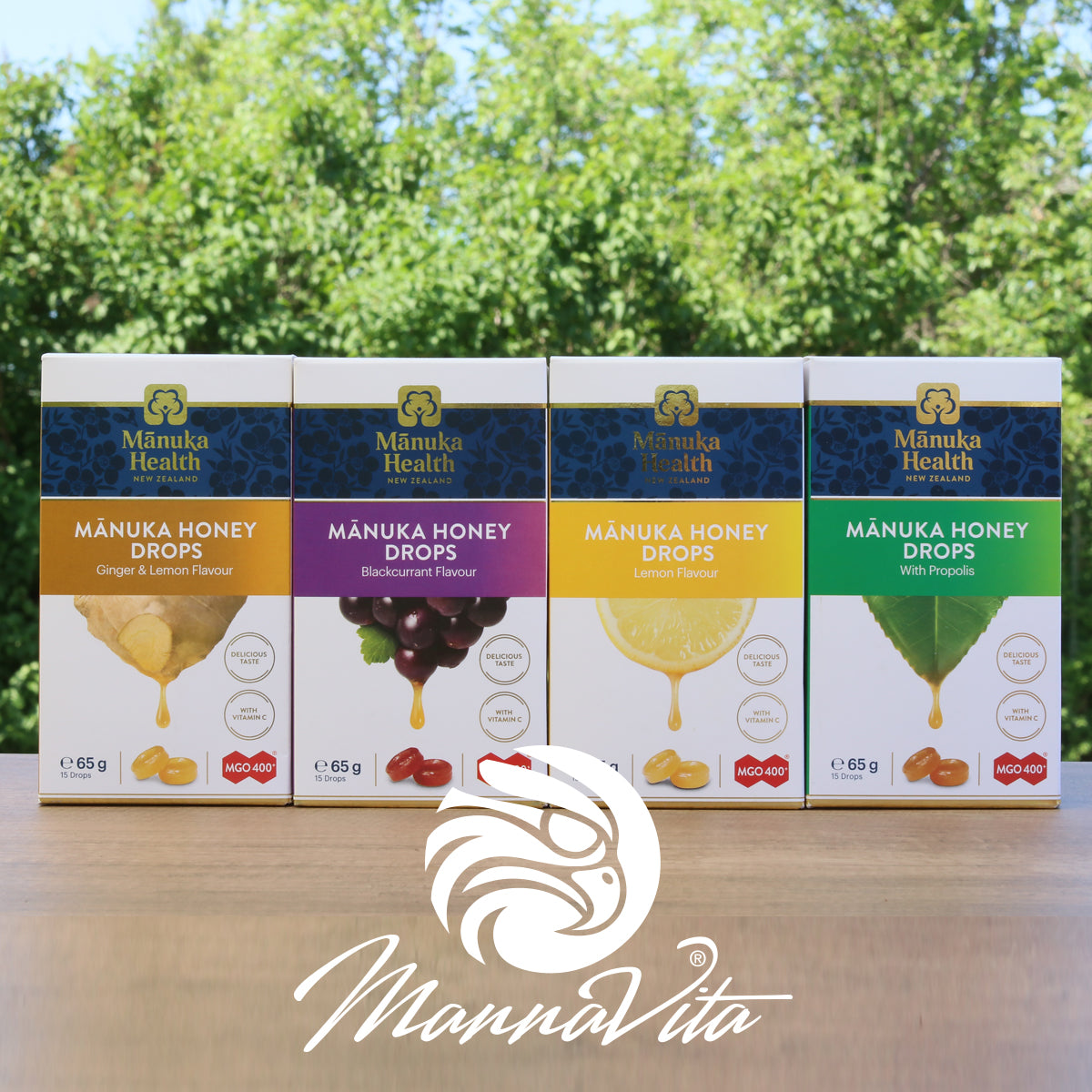 Manuka-honing zuigtabletten met propolis • 15 stuks