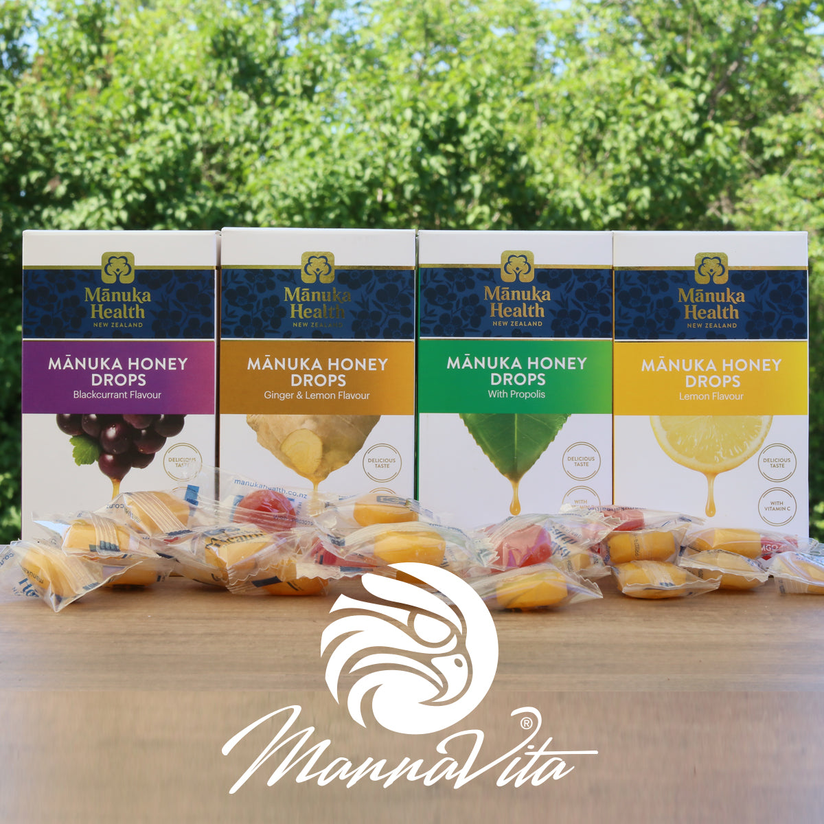 Manuka-honing zuigtabletten met propolis • 15 stuks