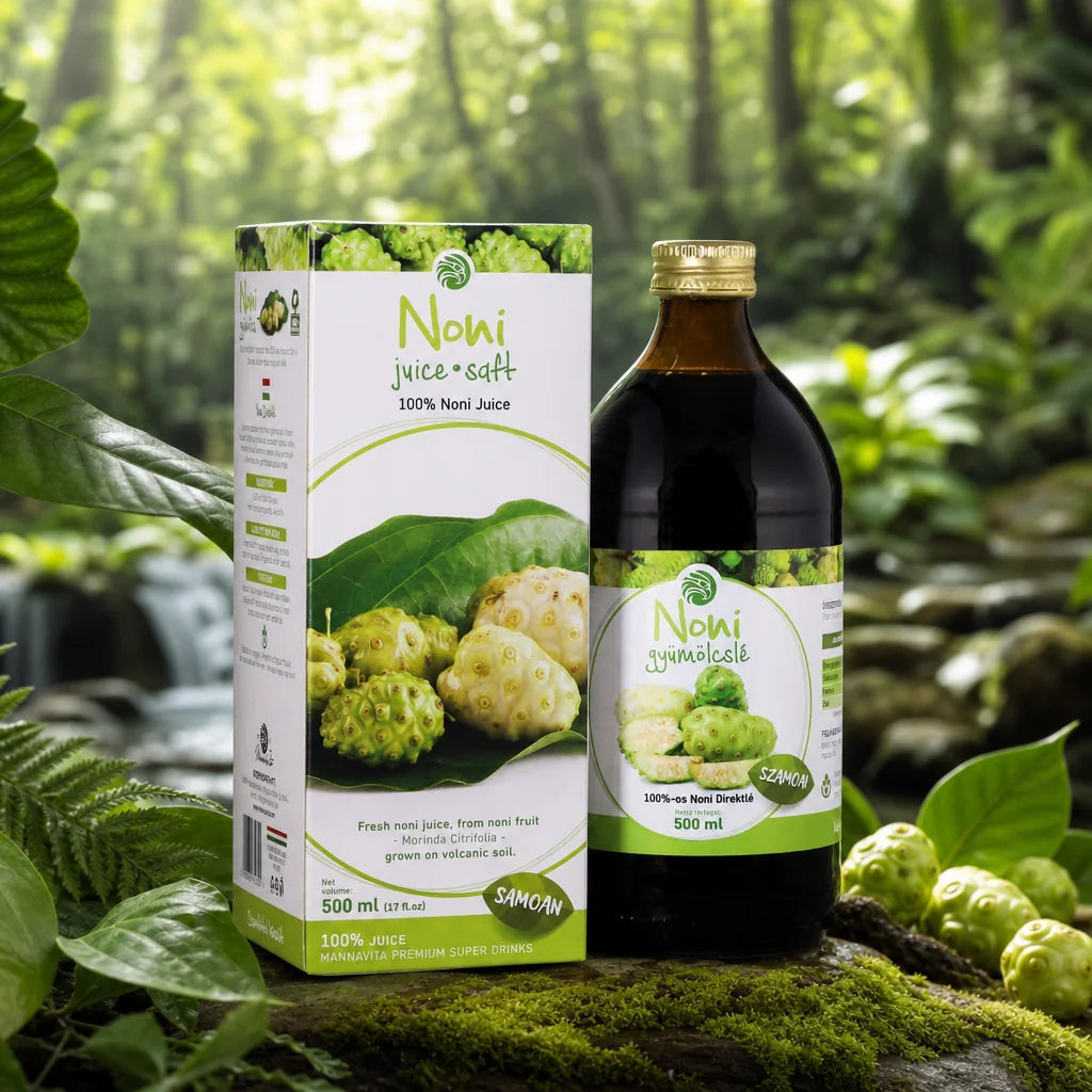Mannavita Noni, 100% puur geperst sap • 500 ml