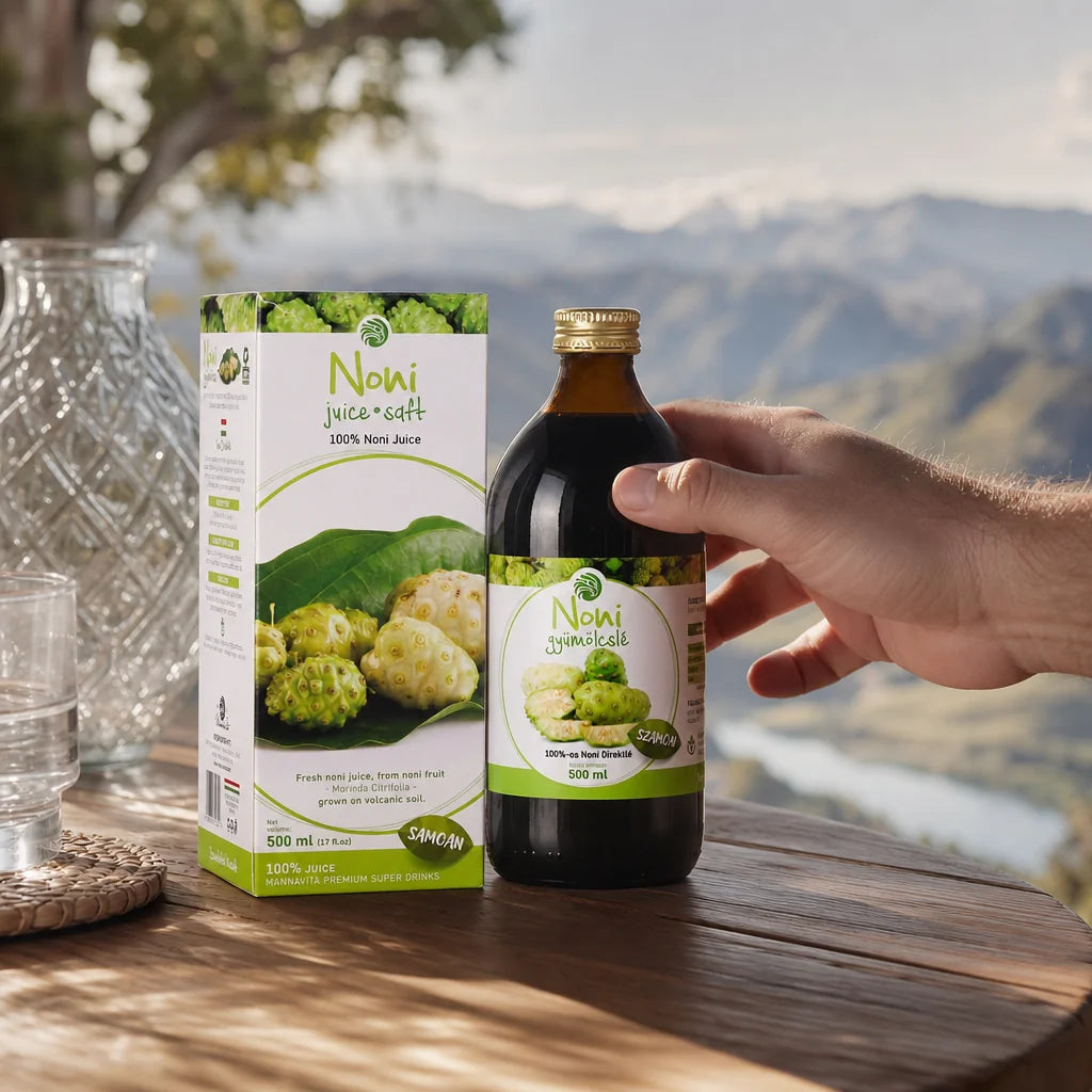 Mannavita Noni, 100% puur geperst sap • 500 ml