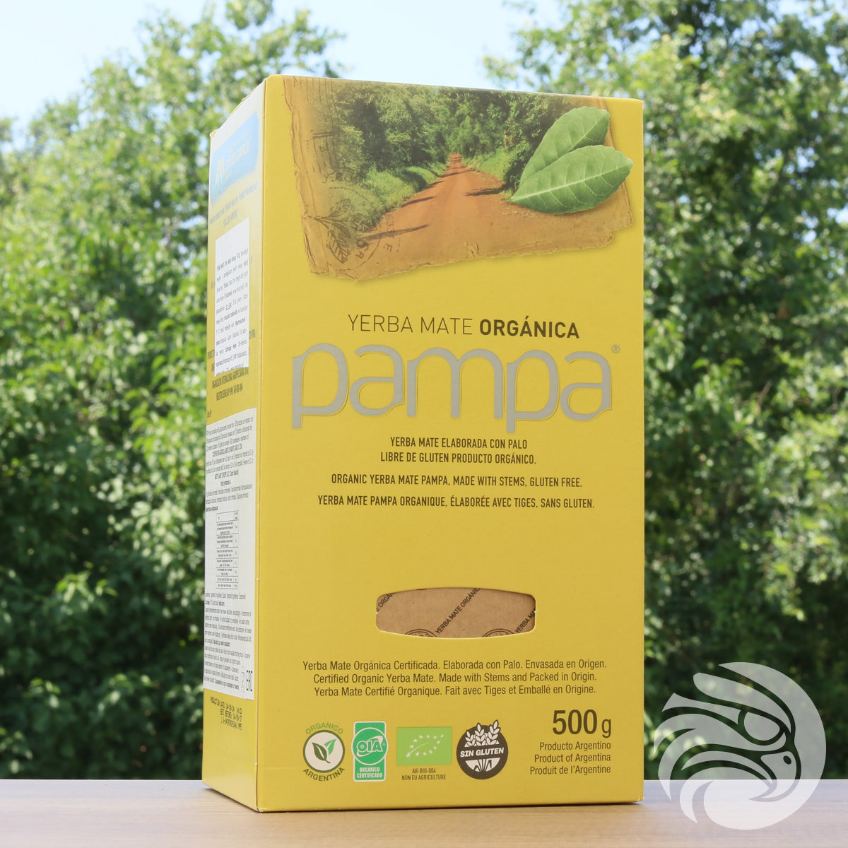 Pampa biologische yerba mate-thee • Met stelen • 500 g