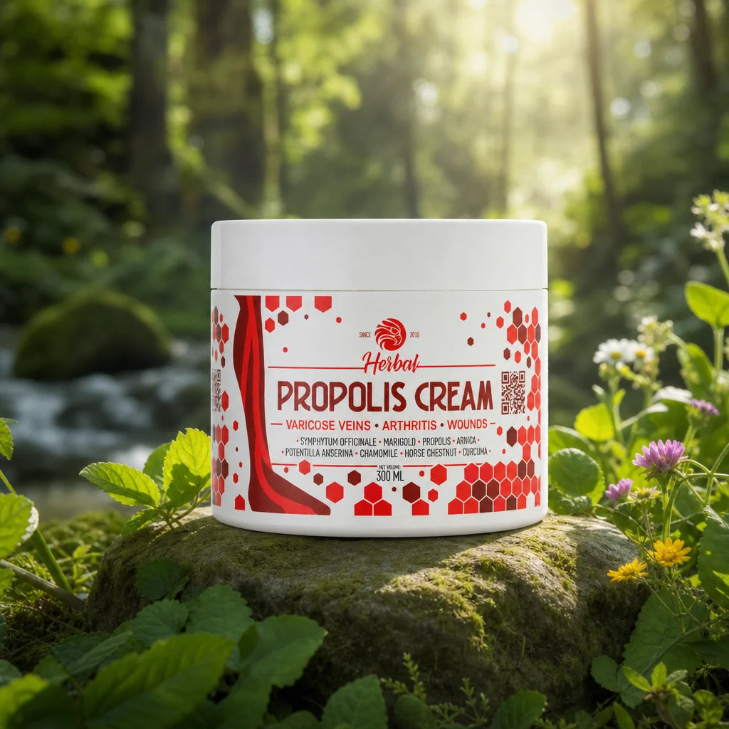 Mannavita Propolis Crème met Kruiden • 300 ml