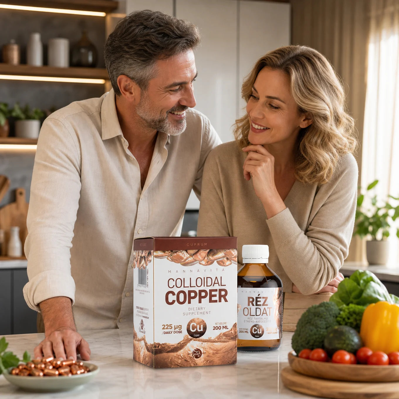 Mannavita Colloïdaal Koper 225µg / dagdosering • 200ml