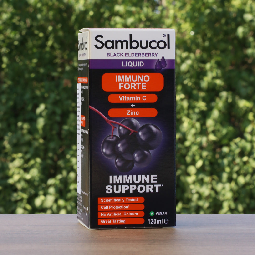 Sambucol zwarte vlierbessensiroop, Immuno Forte • 120 ml