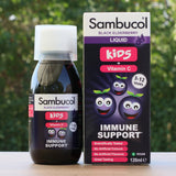 Sambucol zwarte vlierbessensiroop, voor kinderen • 120 ml