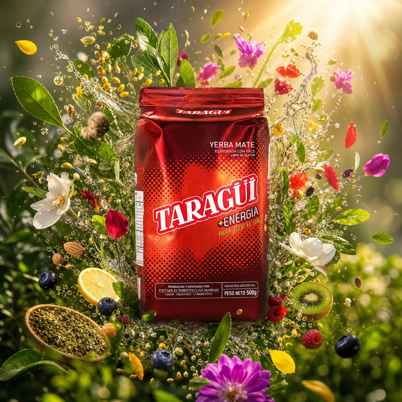 Taragüi yerba mate thee • ENERGIE • 500 g