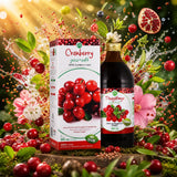 Mannavita Cranberry 100% puur geperst sap • 500 ml