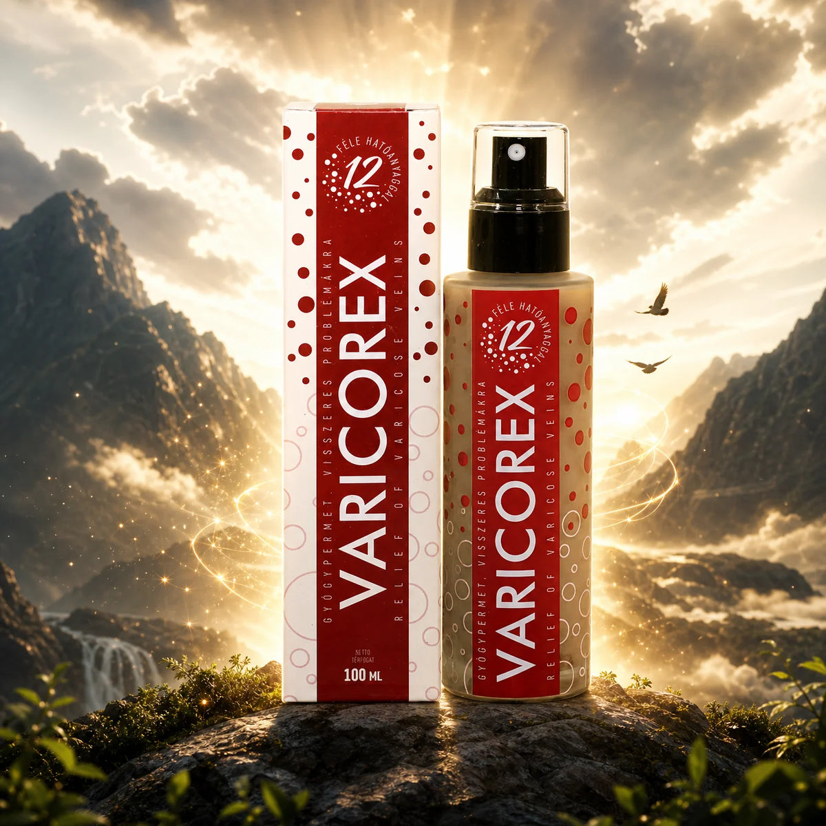 VARICOREX Spatader Verlichting Herstel Spray • 100ml
