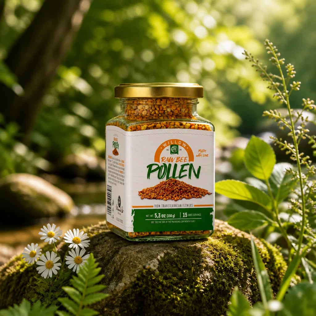 Mannavita rauwe Wilg bijenpollen • 150g