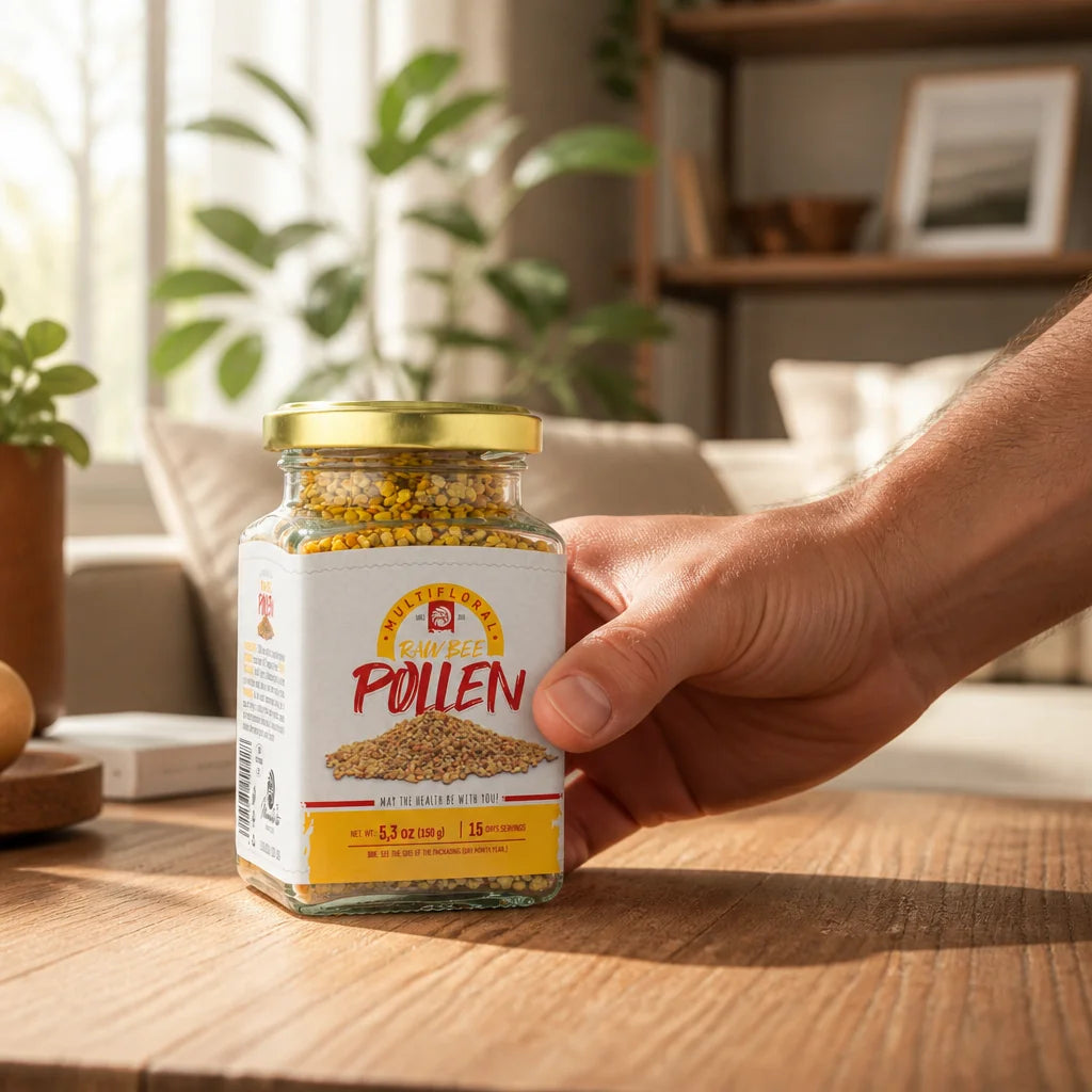 Mannavita rauwe Multiflorale bijenpollen • 150g
